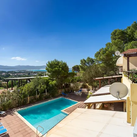 Aetos Home With Shared Swimming Pool - Porto Pino Hill Exterior photo